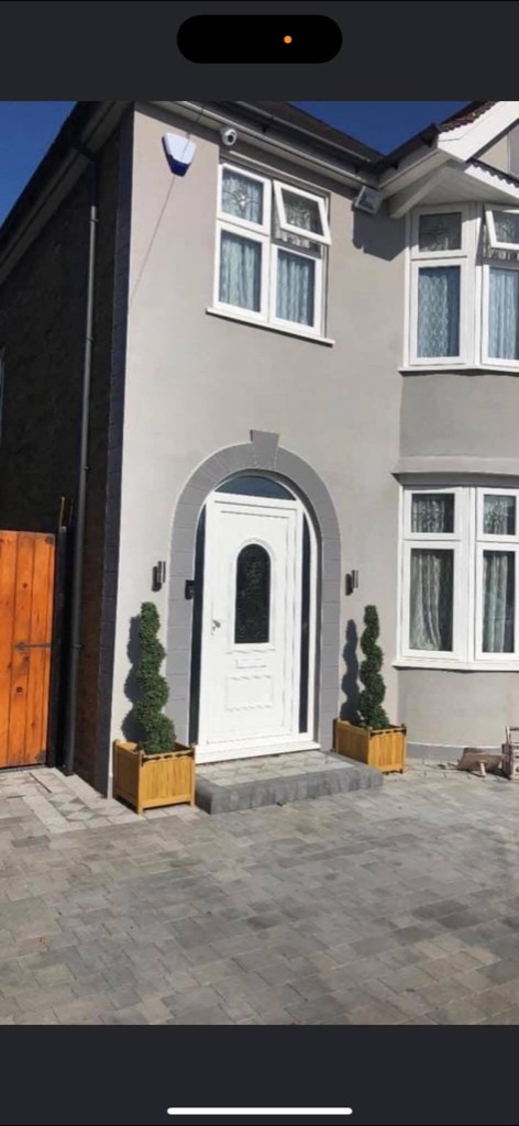 Completed render job on a property in the Dover area, Kent